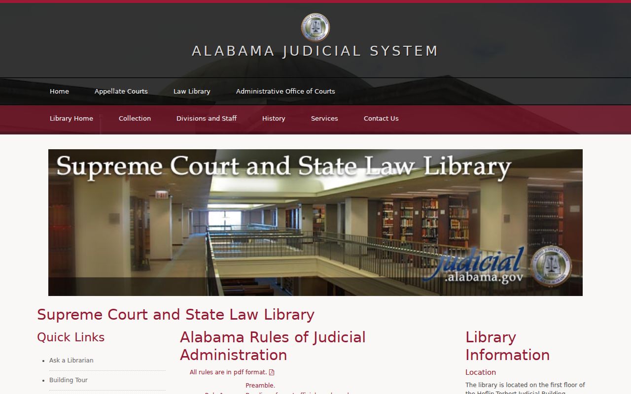 Clarke County case search rules in the Alabama judicial administration index