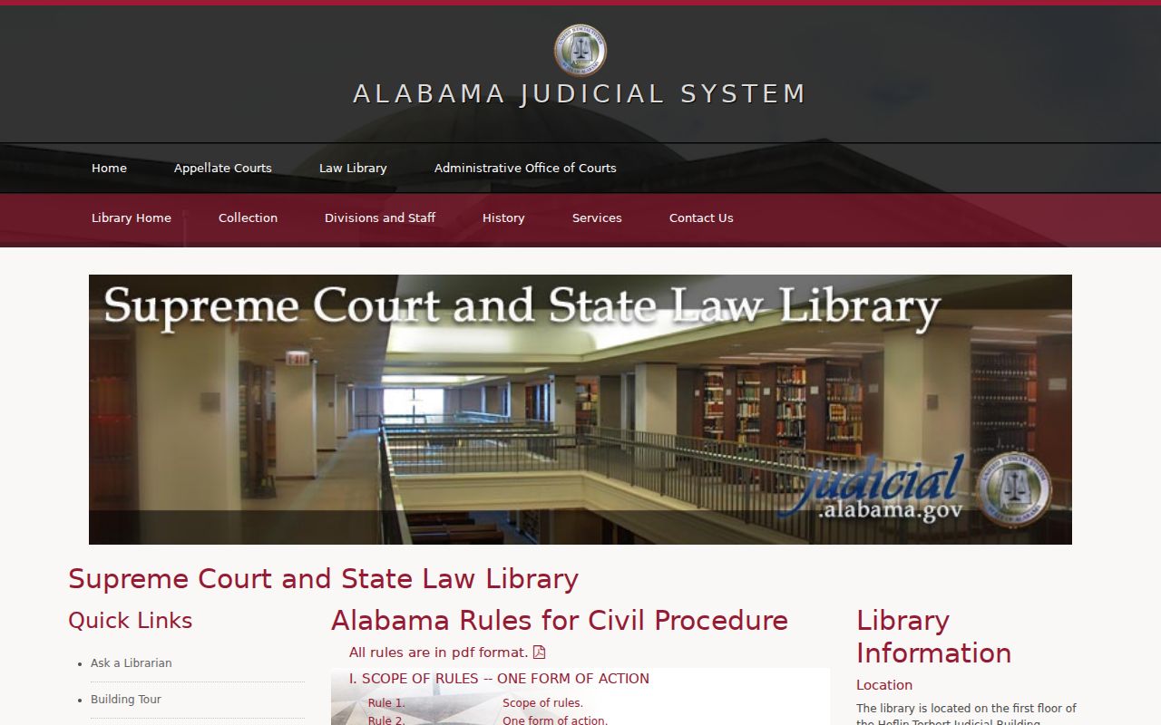 Clarke County civil docket Alabama civil procedure source